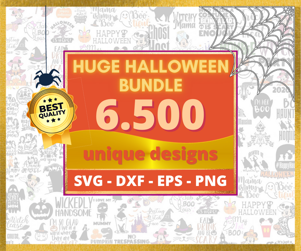 6000+ SVG Huge Halloween Bundle