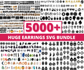 Huge Earring SVG Bundle 5000+