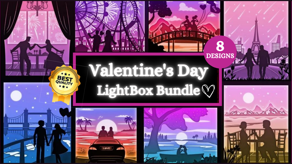 Valentine's Day LIGHTBOX Bundle - COMMERCIAL USE
